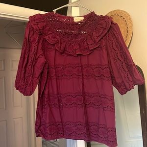 Sezane Elsa Top | purple